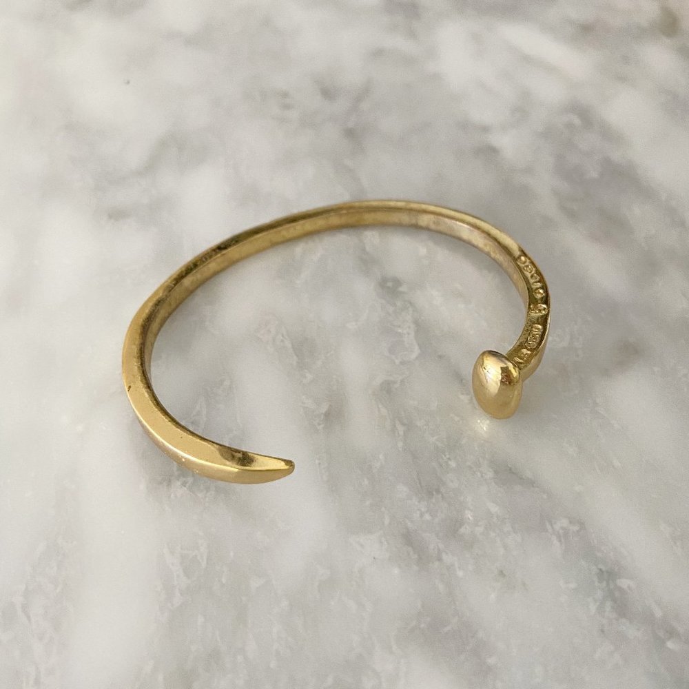 Giles & Brother Skinny Railroad Spike Cuff